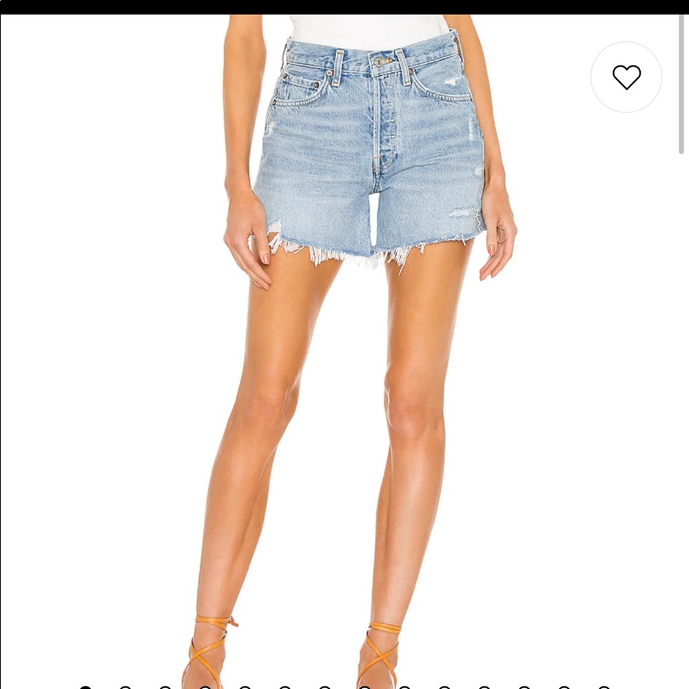 Agolde Parker Long Shorts
